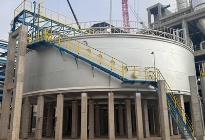 Outro novo espessante eficiente instalado