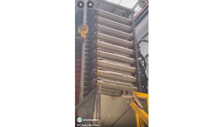 Imprensa de filtro da torre SPF