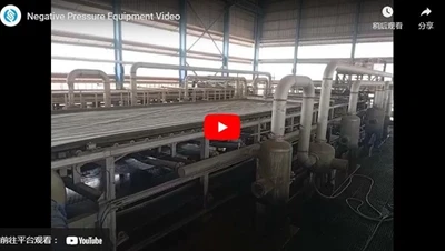 Vídeo de equipamento de pressão negativa