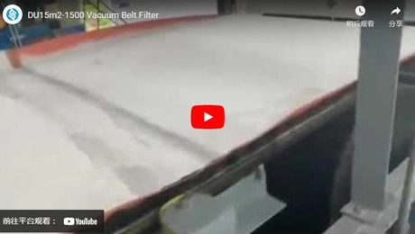Filtro DU15m2-1500 da correia de vácuo