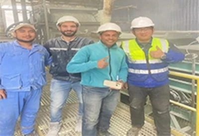 A produção bem-sucedida do projeto de melhoria do filtro do cinto africano